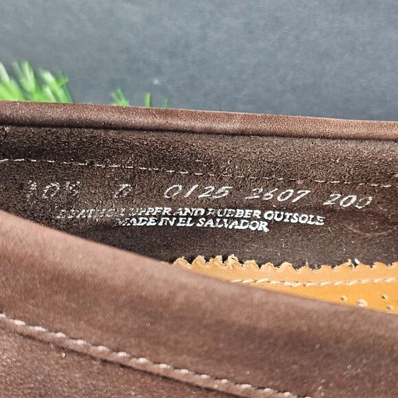 G.H. Bass Weejuns Shoes Mens 10.5 D Brown Leather Waldo Penny Loafer Slip On main image 11